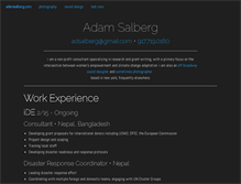 Tablet Screenshot of adamsalberg.com